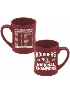 2025 National Champions Ceramic Mug - 16oz Sculpted Coffee Cup for Fans